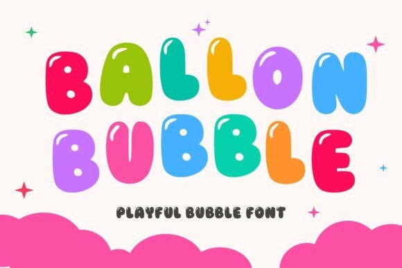 Balloon Bubble Font: Injecting Joy into Every Design Project