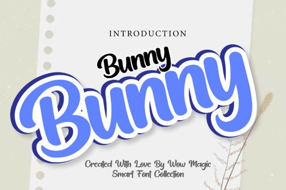 Bunny: The Charming Script Font for Modern Designers