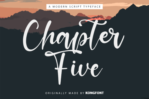 Chapter Five: The Handwritten Font with Modern Flair