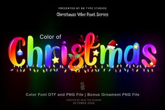 Color of Christmas: A Font That Brings Holiday Magic to Life