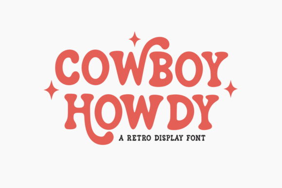 Cowboy Howdy: A Retro Font with Modern Versatility