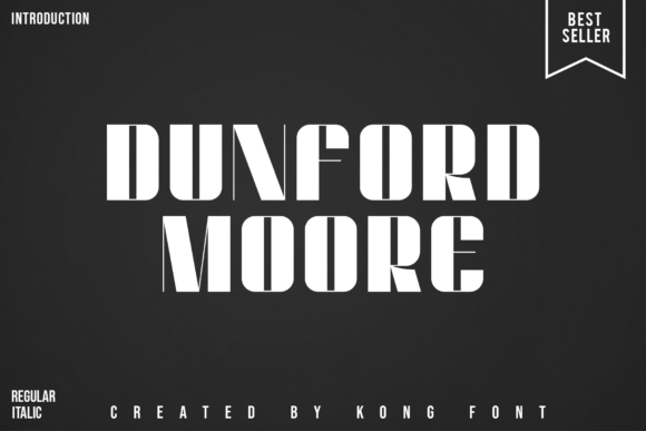 Dunford Moore: A Bold Typeface for Unforgettable Branding