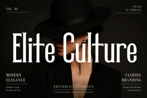 Elite Culture: When Your Typography Needs to Command a Room