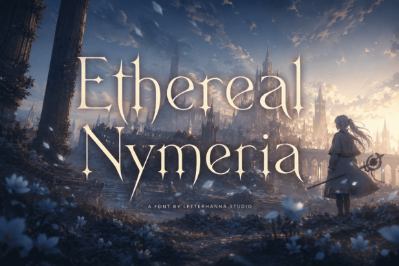Ethereal Nymeria: The Typeface That Feels Like a Whisper and a Roar