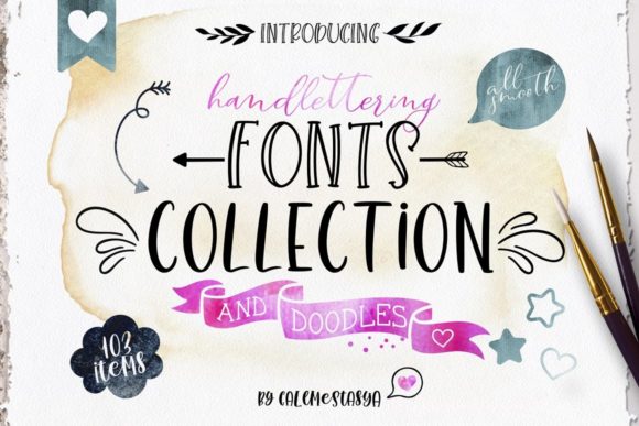 Handlettering Fonts Collection: Your Complete Design Toolkit