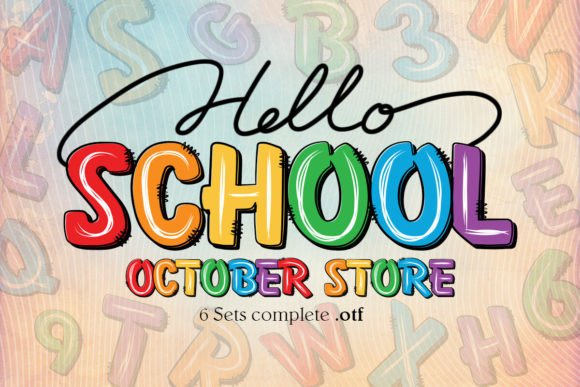Hello School: Capturing the Joy of Learning in Every Letter