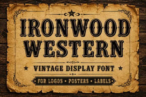Ironwood Western: Authentic Frontier Typography for Modern Brands