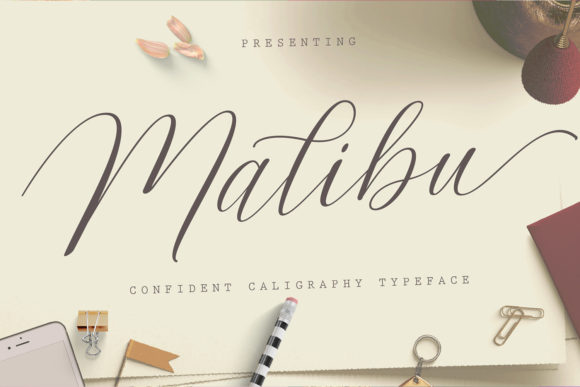 Malibu Script: Where Classic Calligraphy Meets Modern Design