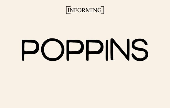 Poppins: The Geometric Sans Serif for Modern Brands