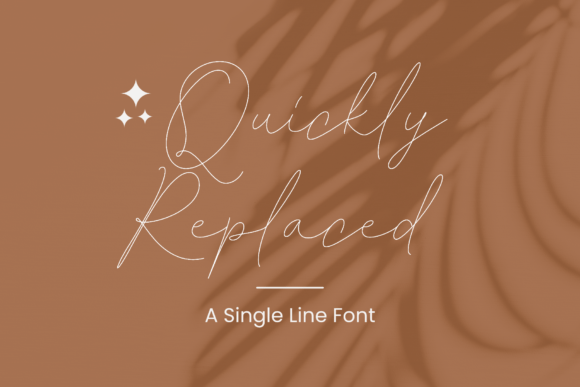 Quickly Replaced: The Sweet, Simple Font for Modern Creators