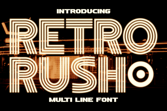 Retro Rush: Where Art Deco Meets Electric Neon
