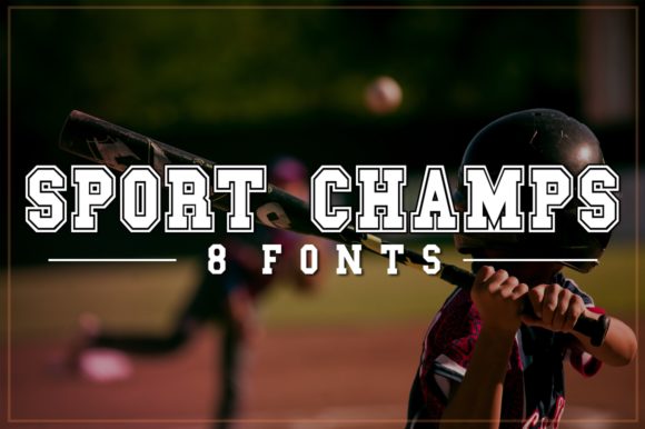 Score Big with Typography: The Playful Power of Sports Champs