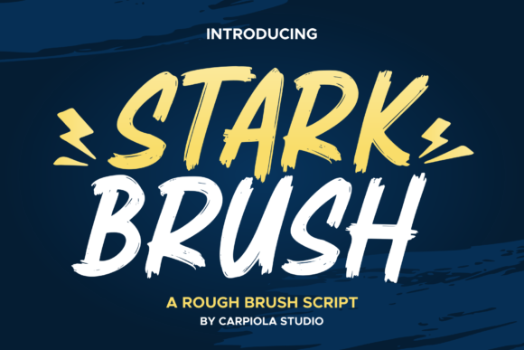 Stark Brush: The Handwritten Font with Street Art Soul