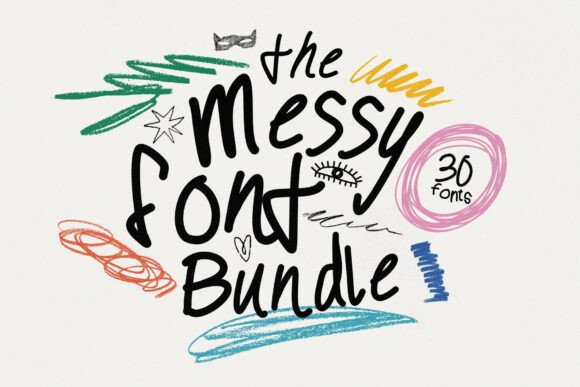 The Messy Font Bundle: Why Imperfect Typography Feels So Human