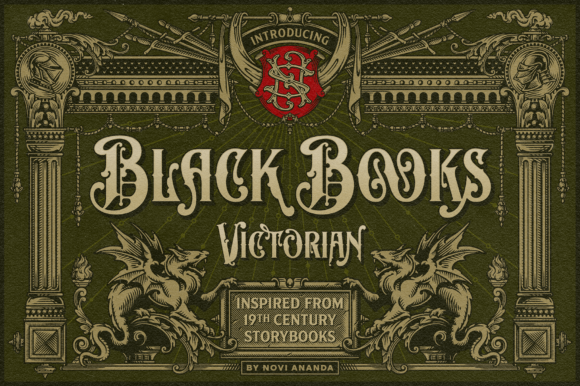 Unleash Bold Character with Black Books Victorian